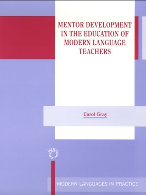 cover image of Mentor Development in the Education of Modern Language Teachers